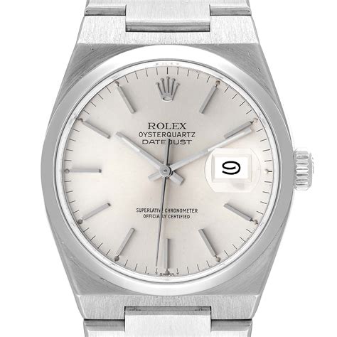 rolex oysterquartz stainless steel ref 17000 prices|original box for Rolex oysterquartz.